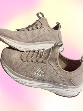 Women's Neutral Beige Knit Slip-On Sneakers